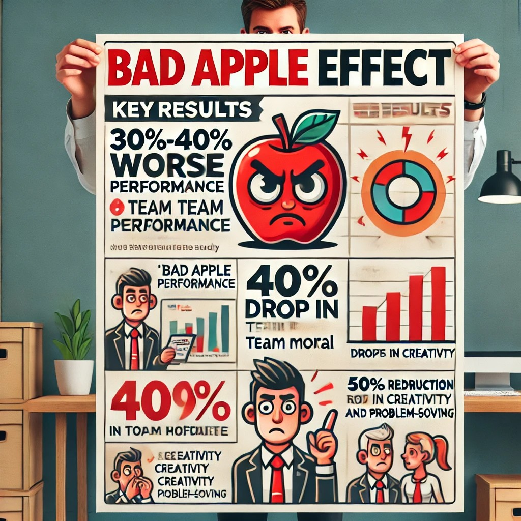 Bad Apple Effect - Impact a negative person can have on your team